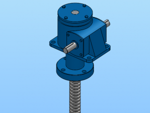 jwb005dr ordinary ball screw elevator 13 specifications in total 3D Model