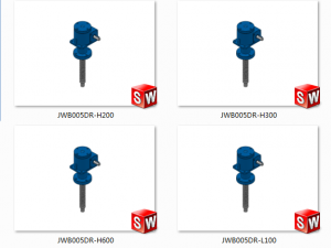 jwb005dr ordinary ball screw elevator 13 specifications in total 3D Model