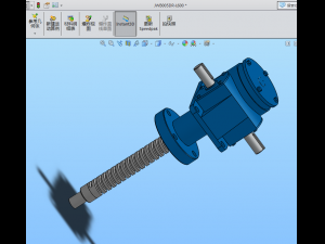 jwb005dr ordinary ball screw elevator 13 specifications in total 3D Model