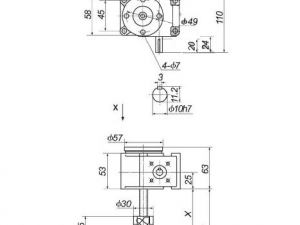 jwb005dr ordinary ball screw elevator 13 specifications in total 3D Model