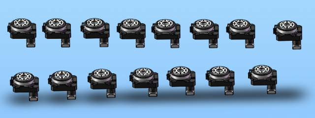 sr series servo rotating platform 15 specifications in total 3D 모델 .c4d .max .obj .3ds .fbx .stl .blend 