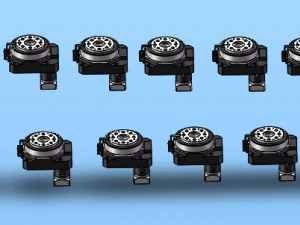 sr series servo rotating platform 15 specifications in total 3D Model