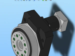 sr series servo rotating platform 15 specifications in total 3D Model