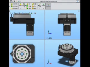 sr series servo rotating platform 15 specifications in total 3D Model