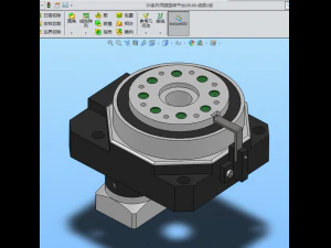 sr series servo rotating platform 15 specifications in total 3D Model