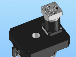 sr series servo rotating platform 15 specifications in total 3D Model