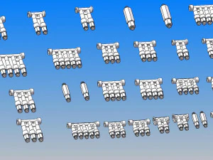 t86 pressurized quantitative distributor 28 specifications in total 3D Model