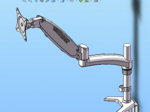 display bracket - air spring type 8 specifications in total 3D Model