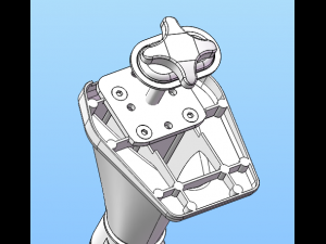 display bracket - air spring type 8 specifications in total Model 3D