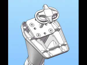 display bracket - air spring type 8 specifications in total 3D Model