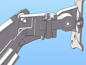 display bracket - air spring type 8 specifications in total 3D Model