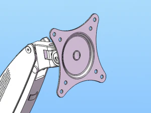 display bracket - air spring type 8 specifications in total 3D Model