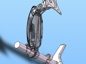 display bracket - air spring type 8 specifications in total Model 3D