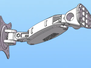 display bracket - air spring type 8 specifications in total 3D Model