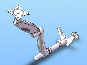 display bracket - air spring type 8 specifications in total Model 3D