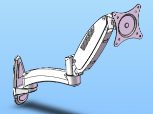 display bracket - air spring type 8 specifications in total Model 3D