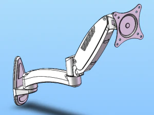 display bracket - air spring type 8 specifications in total 3D Model