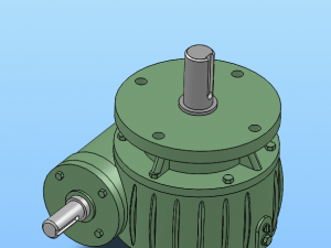 wp series reducer 34 specifications in total Modelo 3D