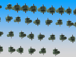 wp series reducer 34 specifications in total Modelo 3D