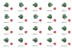wp series reducer 34 specifications in total Modelo 3D