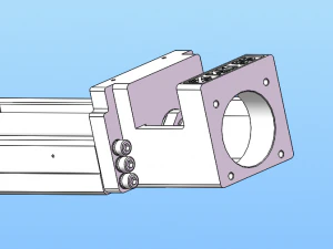 km55 series linear module 20 specifications in total 3D Model