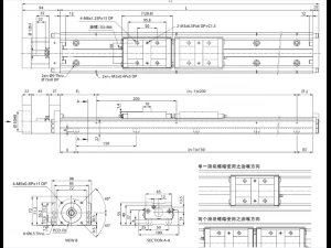 km55 series linear module 20 specifications in total 3D Model