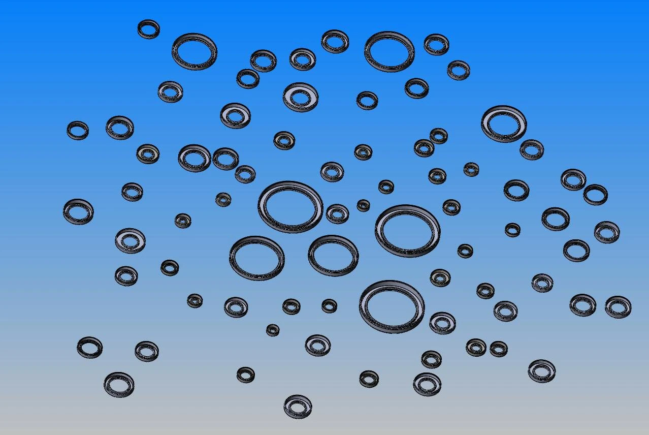 seal tc framework oil seal 126 specifications in total 3D Model .c4d .max .obj .3ds .fbx .stl .blend 