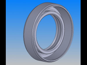 seal tc framework oil seal 126 specifications in total Model 3D
