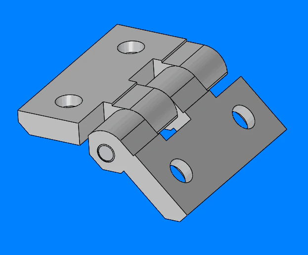 hinge and hinge 148 specifications 3D Model .c4d .max .obj .3ds .fbx .stl .blend 