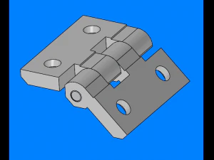 hinge and hinge 148 specifications 3D Model