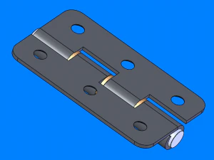 hinge and hinge 148 specifications 3D Model