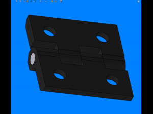 hinge and hinge 148 specifications 3D Модель