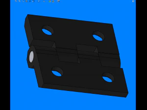hinge and hinge 148 specifications 3D Model