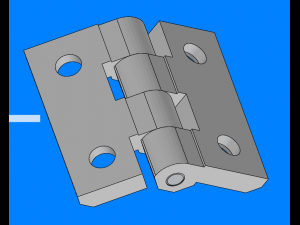hinge and hinge 148 specifications 3D Модель