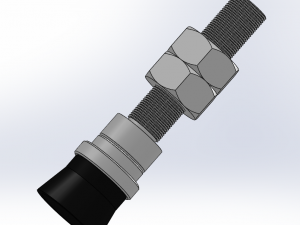 external thread vacuum sucker 16 specifications in total 3D Model