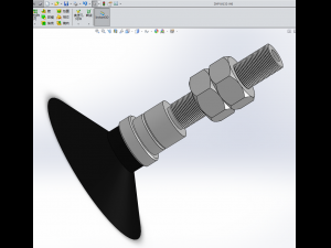 external thread vacuum sucker 16 specifications in total 3D Model
