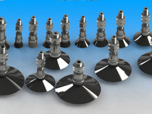 external thread vacuum sucker 16 specifications in total 3D Model
