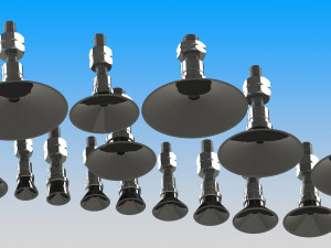 external thread vacuum sucker 16 specifications in total 3D Model