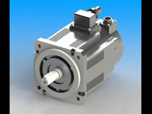 yaskawa servo motor 43 specifications in total 3D Model
