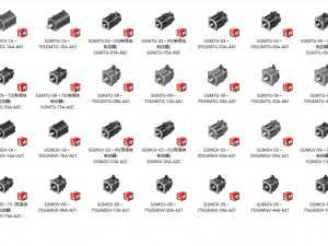 yaskawa servo motor 43 specifications in total 3D Model