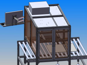 glass inspection equipment Model 3D