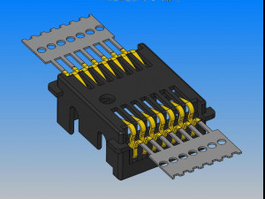 drawing of needle inserting machine 3D Model