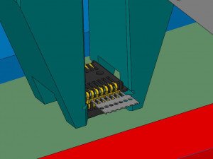 drawing of needle inserting machine 3D Model