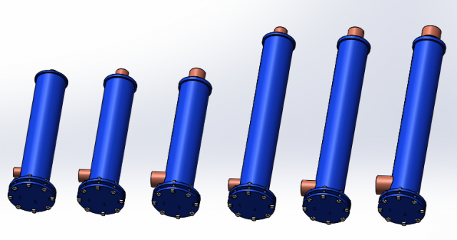 drying filter cartridge 6 specifications in total 3D Model .c4d .max .obj .3ds .fbx .stl .blend 