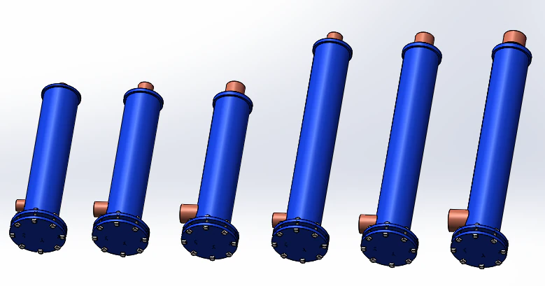 drying filter cartridge 6 specifications in total 3D Model .c4d .max .obj .3ds .fbx .stl .blend 