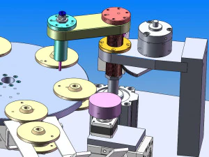 pin assembly machine 3D Model