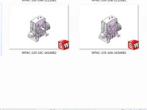 wapc electromagnetic clutch and brake 21 specifications in total 3D Model