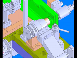 welding tooling drawing of forklift outer portal frame in large enterprises 3D Model