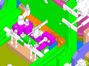 welding tooling drawing of forklift outer portal frame in large enterprises 3D Model