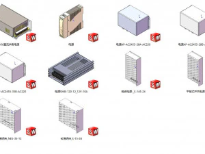 of switching power supply15 specifications 3D Model